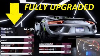 Porsche 918 Spyder Fully Upgraded 400+ (Need For Speed Heat)