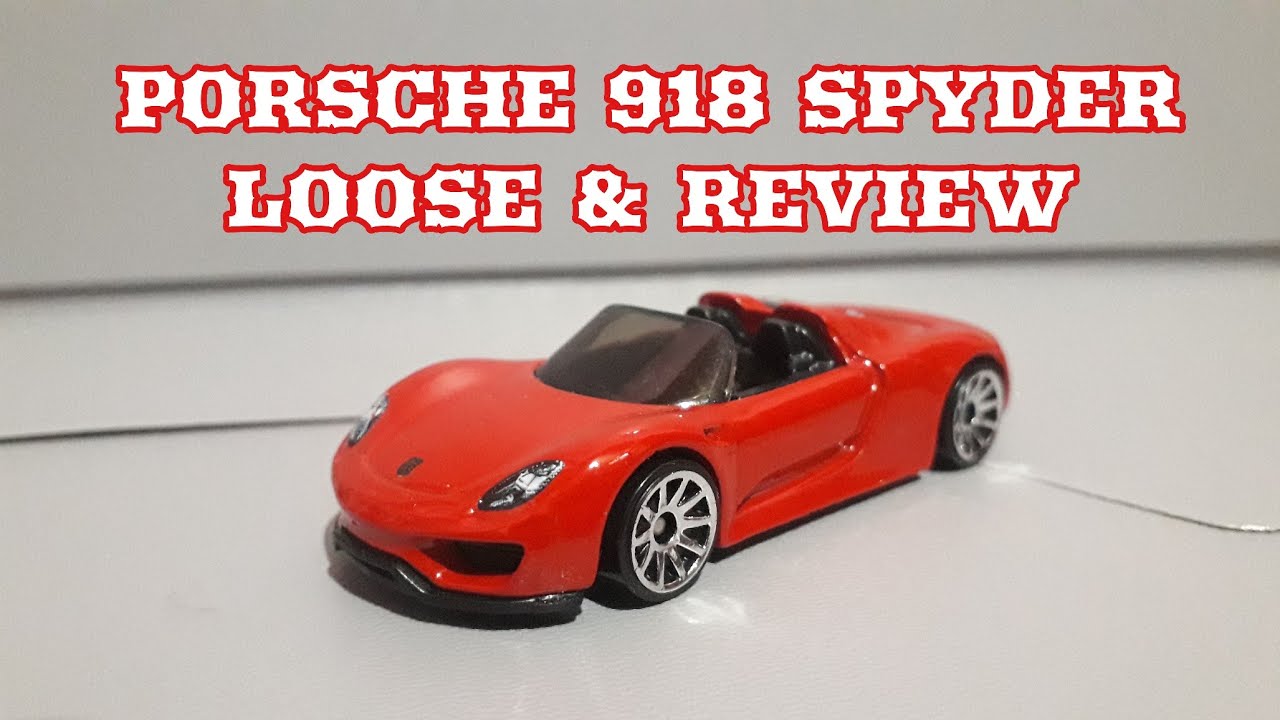 Porsche 918 Spyder Hot Wheels Review – 3D.Diecast