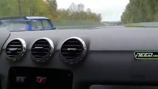 Primera vez en lluvia con Audi TT en Nürburgring