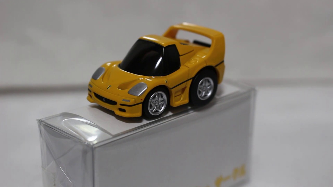 【絶版トミカ】【チョロQ】Z-67ｂ フェラーリ　F50　黄色　中国製／クレイジーミニカーサークル