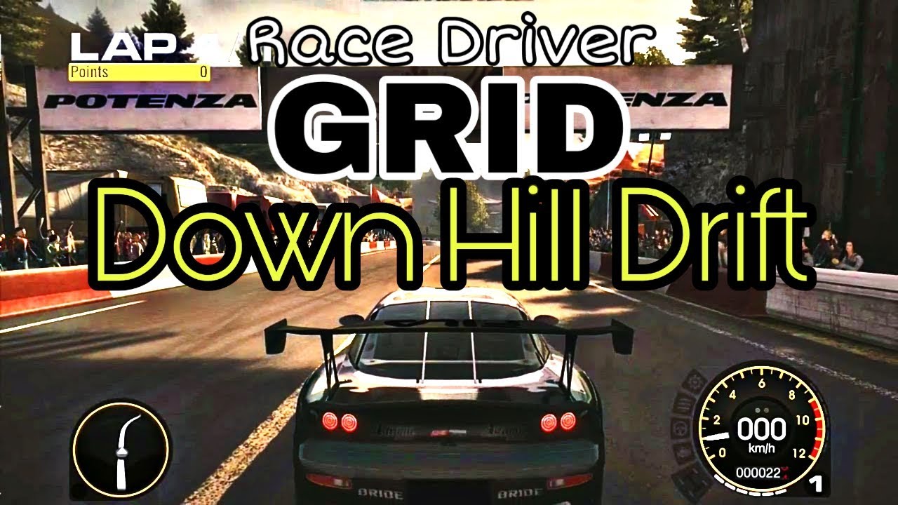 Race Driver GRID Down Hill Drift With Mazda RX7