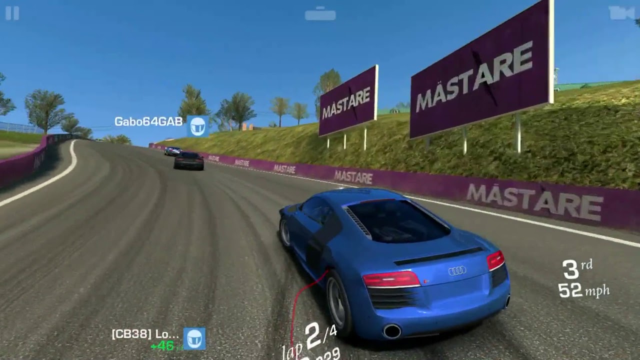 Real Racing 3 Audi R8 V10 Coupe Mount Panorama Cup 1