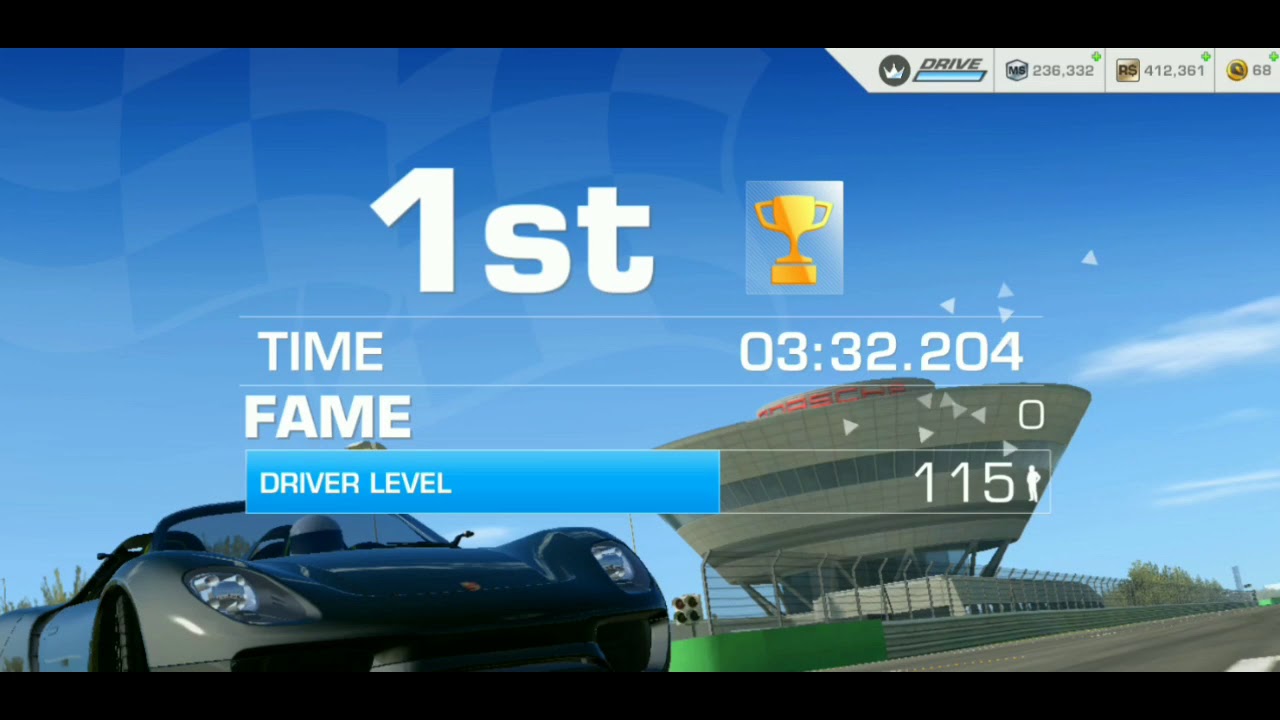 Real Racing 3 – Legend – Hybrid Hypercar Clash – Test Track Tour – PORSCHE 918 SPYDER CONCEPT