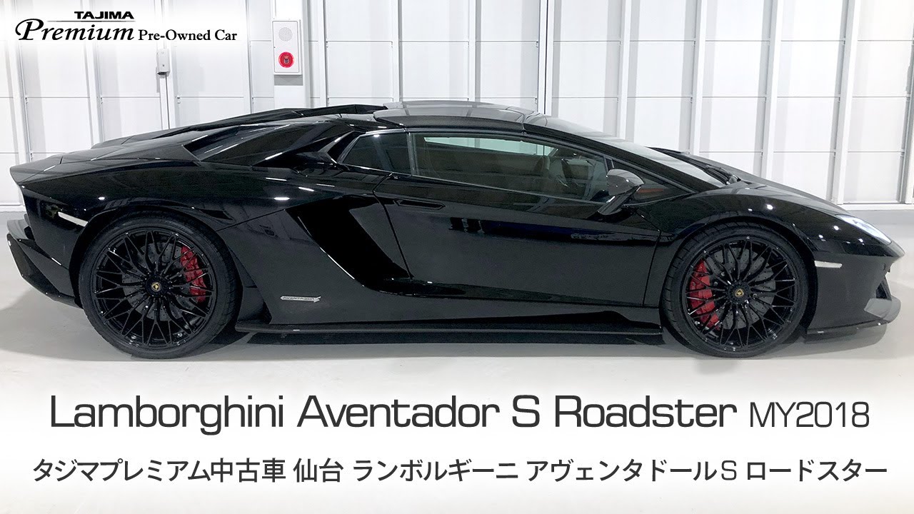 ランボルギーニ アヴェンタドール S ロードスター フルカーボンOP  MY2018 タジマプレミアム 中古車  ＃スーパーカー