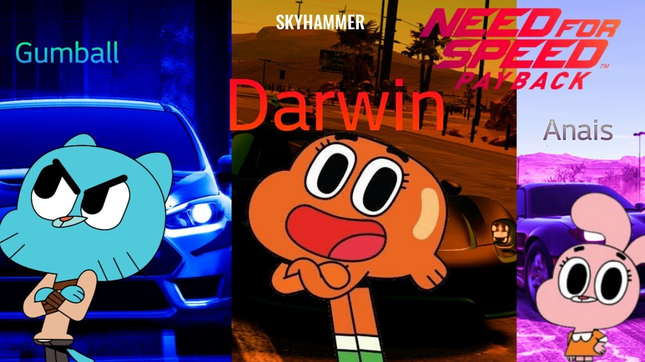 SKYHAMMER - Darwin's Porsche 918 Spyder Gumball's Ford Focus RS and Anais Mazda RX-7 | NFS Payback