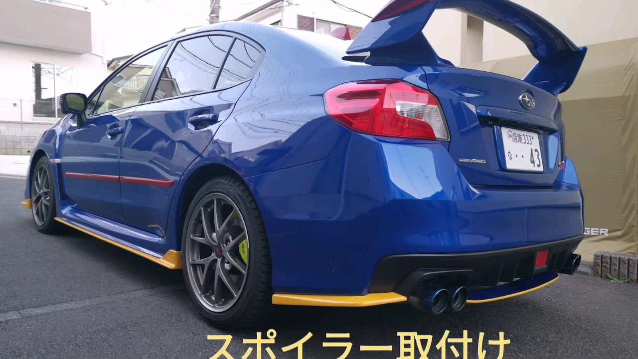 ＷＲＸ STI ＶＡＢ Ｆ型　2019年11月納車　愛車紹介