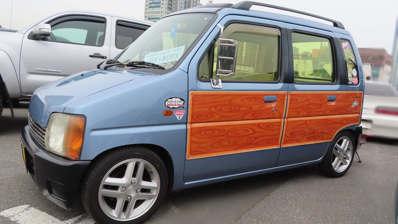 SUZUKI Wagon R Woody Custom Car スズキワゴンR カスタムカー