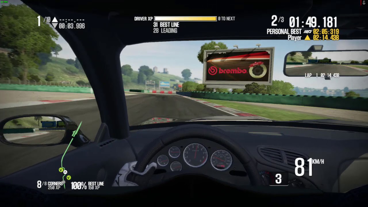 Shift 2 Unleashed – Mazda RX7 1995 / D class (Keyboard Game)