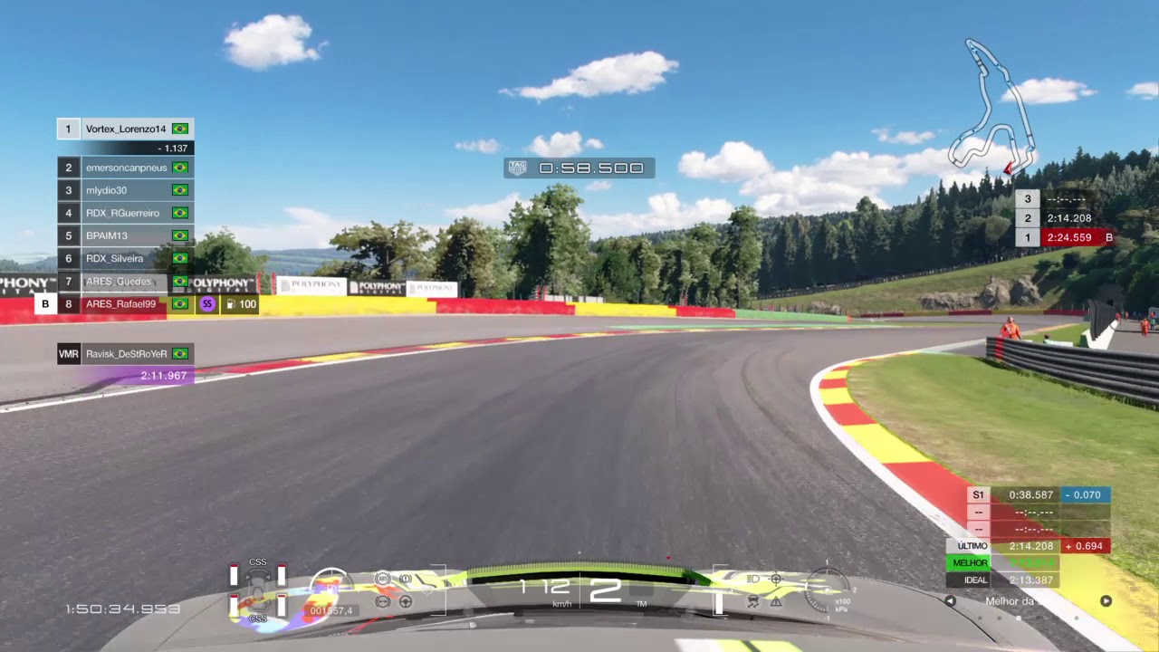 Spa Francorchamps – Liga ZGT – Honda NSX