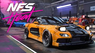 THE BEST DRIFT CAR – MAZDA RX-7 BUILD – NEED FOR SPEED HEAT Gameplay Walkthrough Part 30