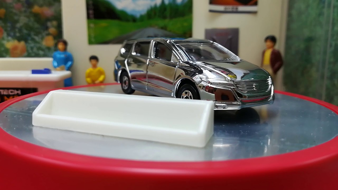 トミカ非売品　ホンダオデッセイ　銀メッキ TOMICA HONDA ODESSEY SILVER version