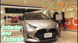 TOYOTA  New  YARIS  Z  シルバーと黒　内外装