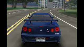 Test Drive Unlimited PSP Nissan Skyline GT-R R34