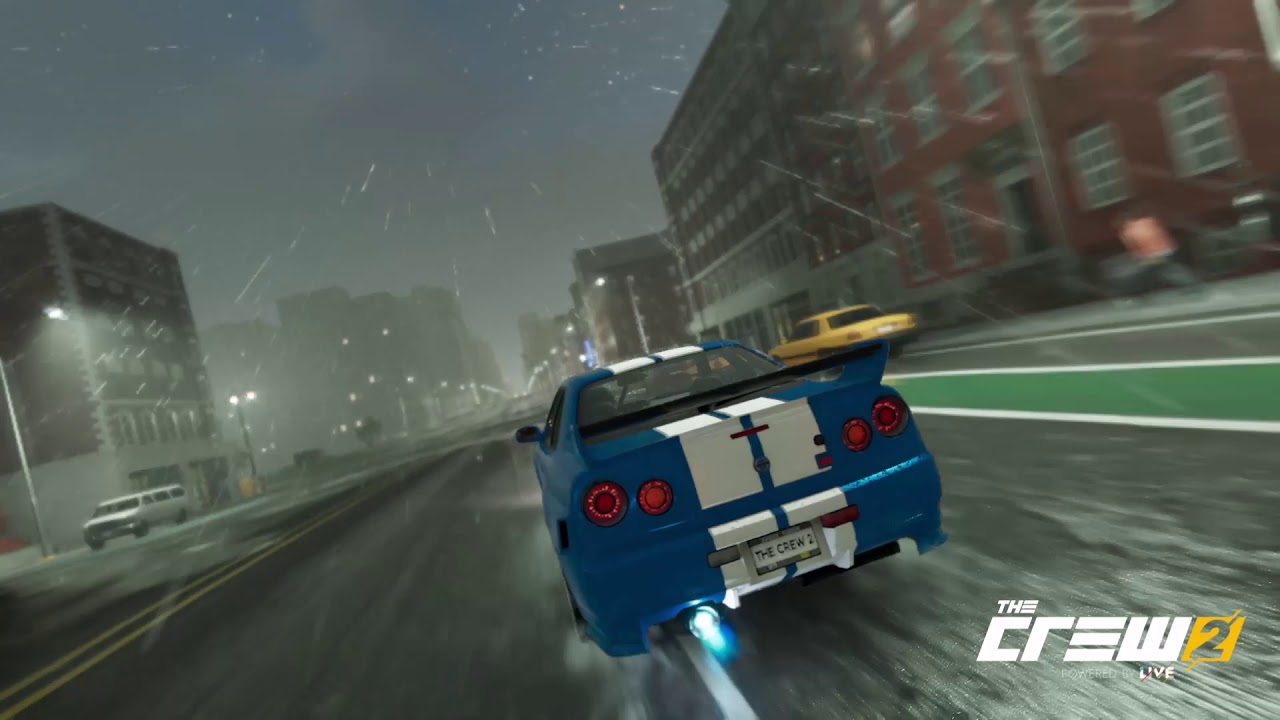 The Crew® 2 – STREET RACE – Downtown – NISSAN SKYLINE GT-R (R34)