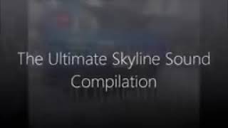 The   Últimate Nissan Skyline  GTR R34 Sound Compilation