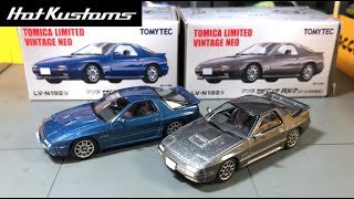 Tomica TLV Mazda RX7 GTX Unboxing