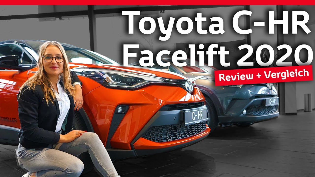 Toyota C-HR Facelift 2020 im Test/Review + Vergleich zum Vorgänger
