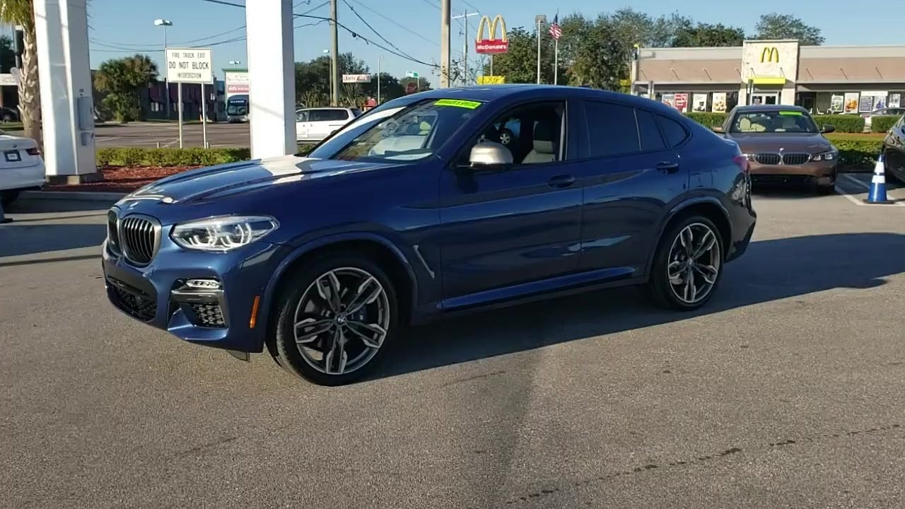 USED 2019 BMW X4 M40i at Tom Bush BMW CPO  #D63559