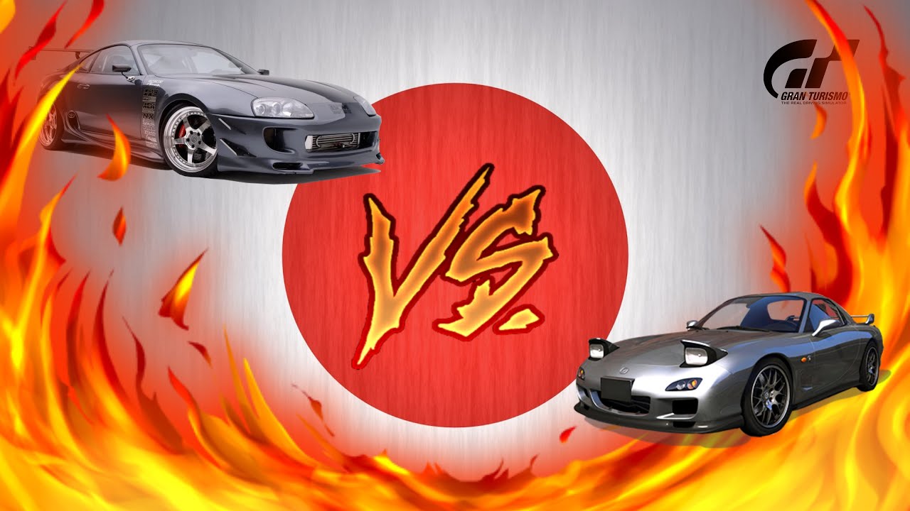 !Ultimate JAPAN DRAG RACE! Toyota Supra “97 Vs. Mazda RX-7 “02      /Gran Turismo Sport/
