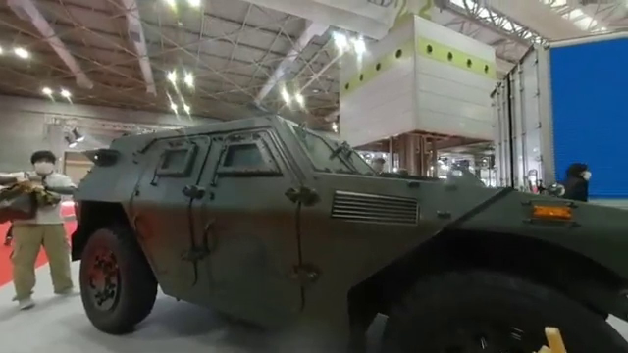 【VR180】3D 大阪モーターショー 2019 Osaka Motor Show 陸上自衛隊装甲車両 Ground Self Defense Force Armored Vehicle #2