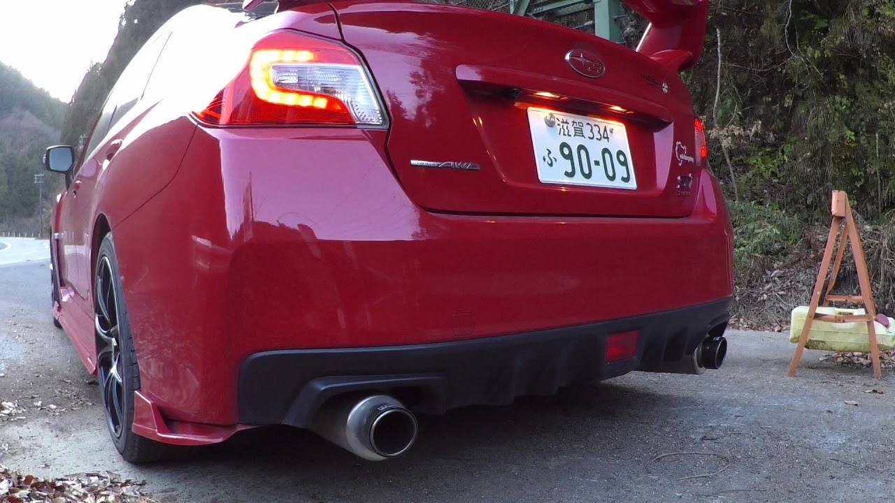 WRX STI（VAB） HKSハイパワースペックＬ マフラー音