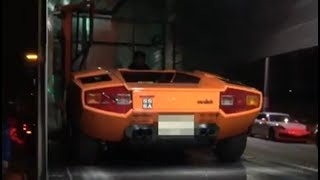 【積載作業】ランボルギーニ カウンタック by Lamborghini Day Japan 2019 Lamborghini Countach