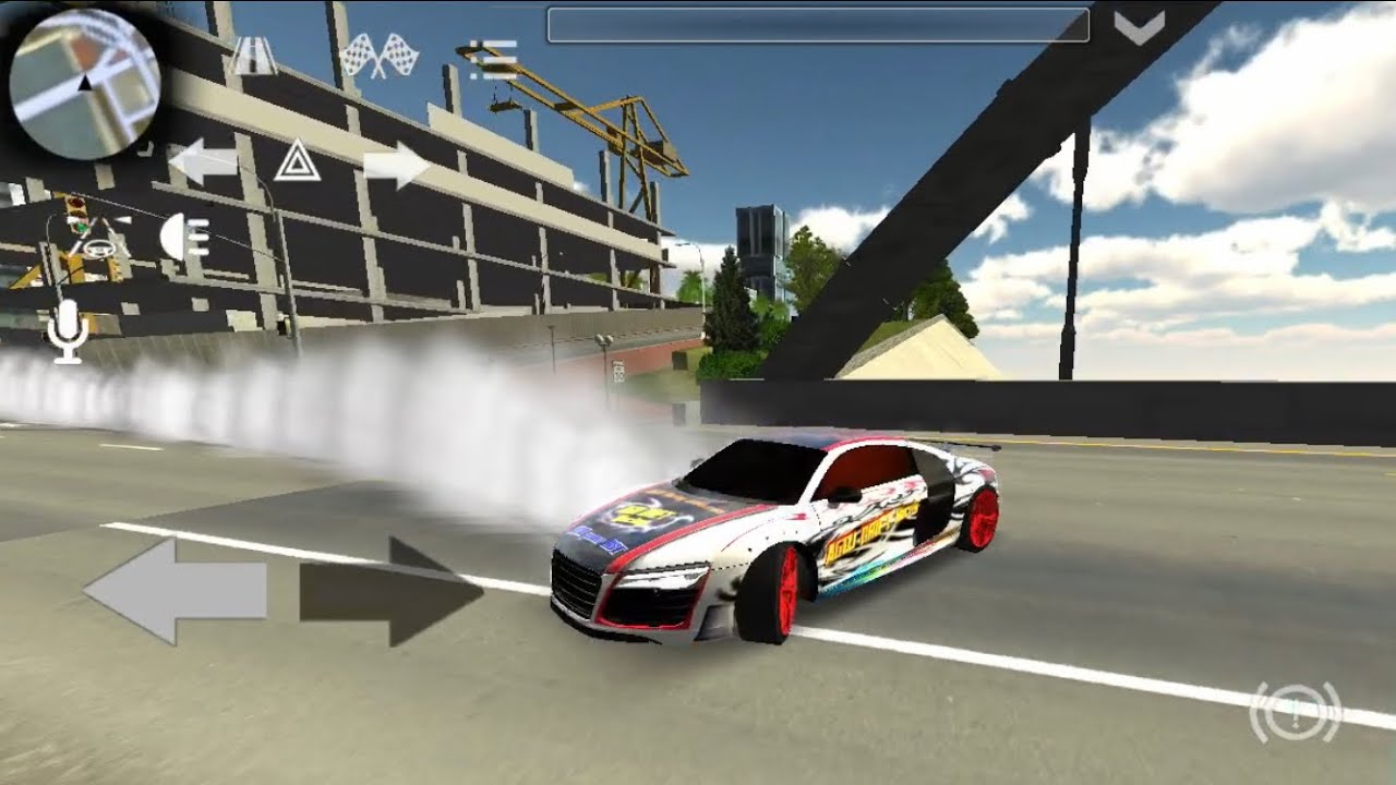 carparkingmultiplayer drift AUDI R8 ドリフト