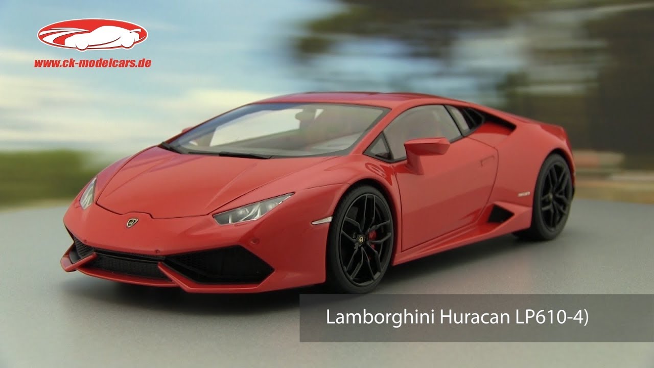 ck-modelcars-video: Lamborghini Huracan LP610-4 Baujahr 2014  AUTOart