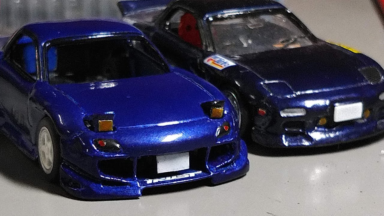 トミカ改造 mazda FD3S R-magic N1 Ver.