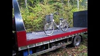 番外編(ﾟωﾟ；)？自転車と一輪車でジムニーのオフロードコースを走る　クロカン営業所北海道　　suzuki jimny/samurai