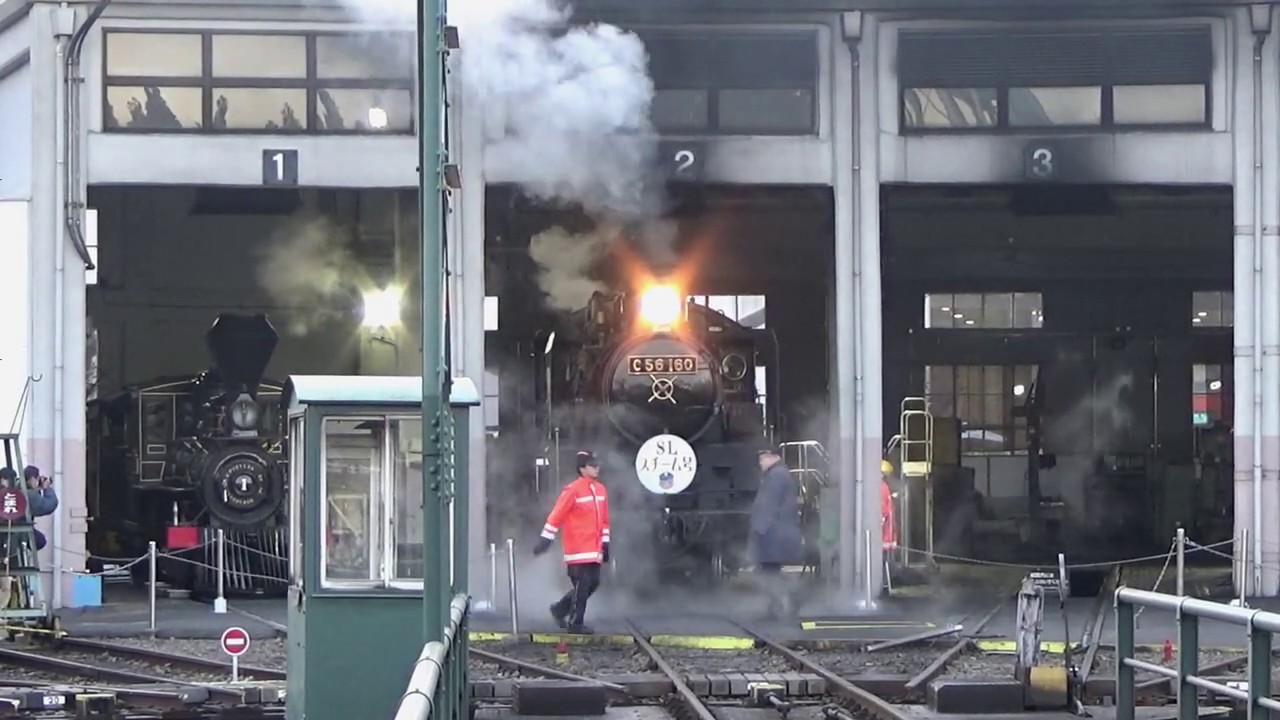 蒸気機関車の車庫入れ！大迫力の京都鉄道博物館へ行ってきた！