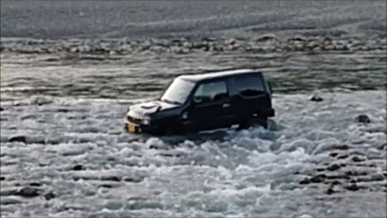 多摩川 ジムニー 水没