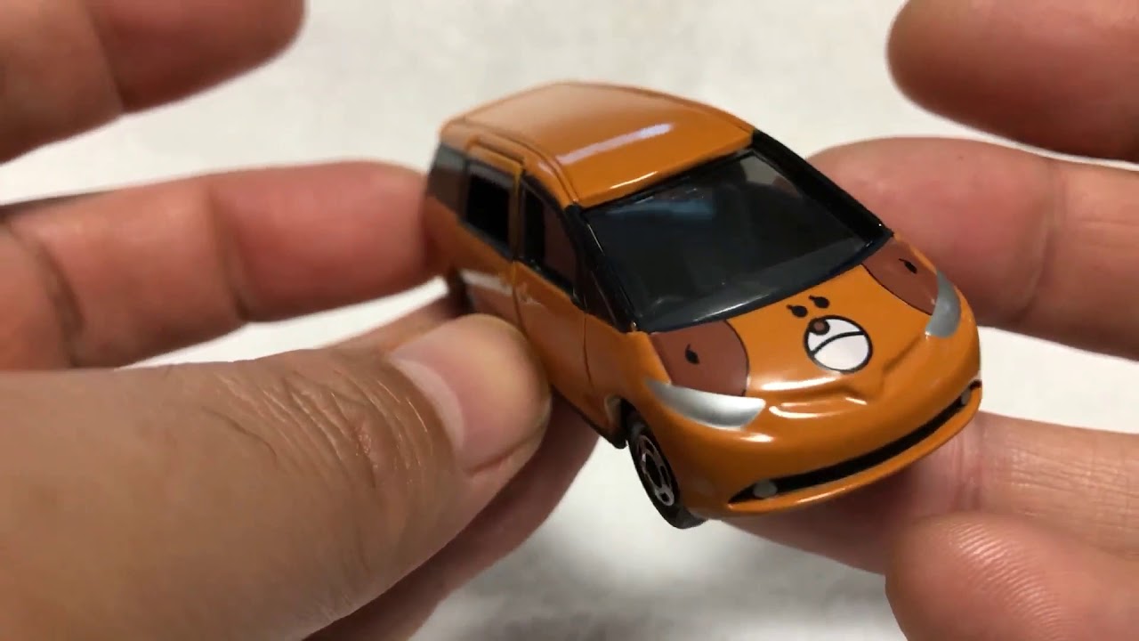 【トミカ】トヨタ エスティマ チョコリングマカー（ミスタードーナツ キッズセット⑪）