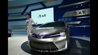 トヨタが中国専用ハイブリッドカーやヤリス（ヴィッツ）など３台を世界初公開【上海モーターショー】