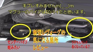 新型レヴォーグ・プロトタイプの気なる箇所を撮影してきました