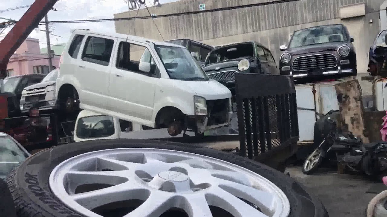 沖縄 廃車買取 we buy junk car どんな車でも買取ります ワゴンＲ