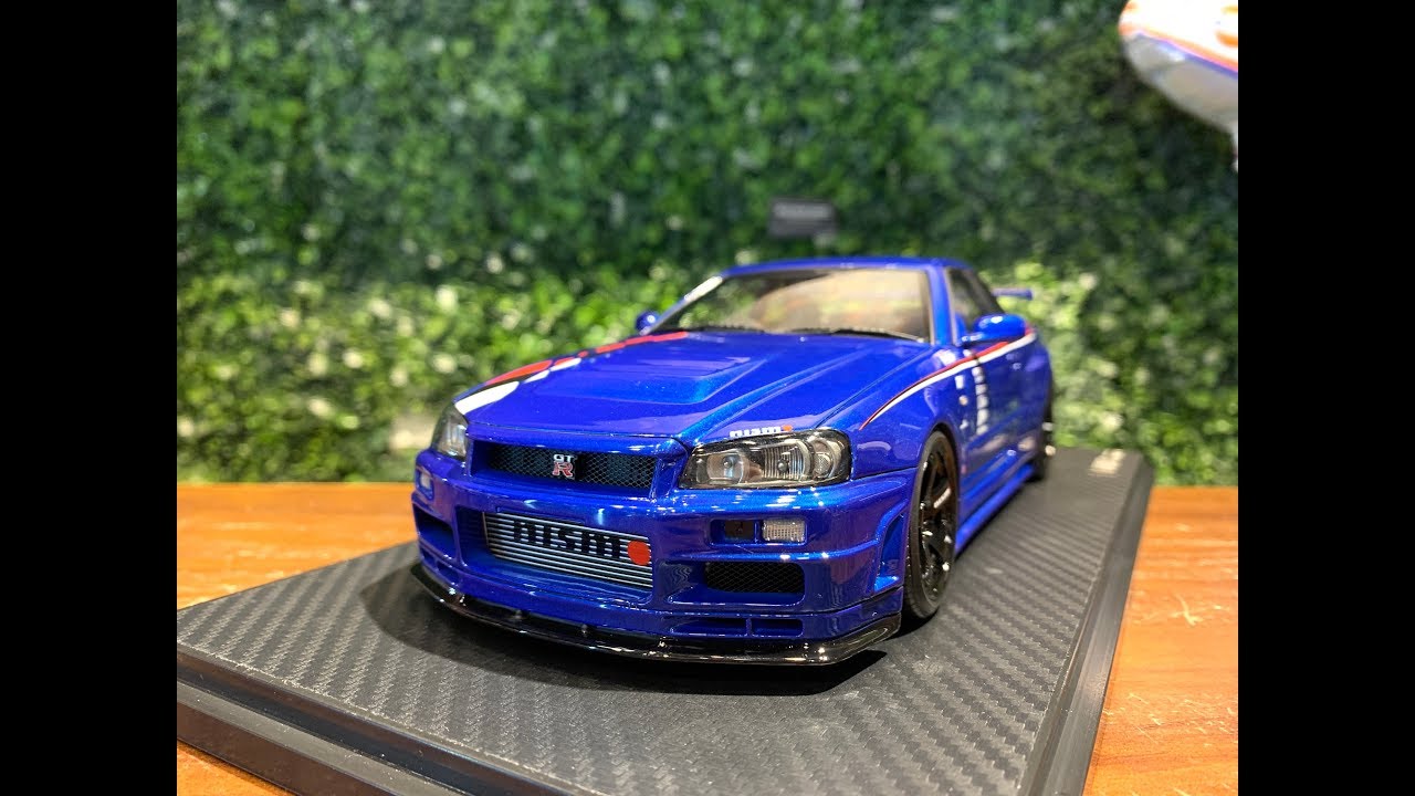 1/18 Ignition Model NISMO Nissan R34 GT-R R-tune IG1827