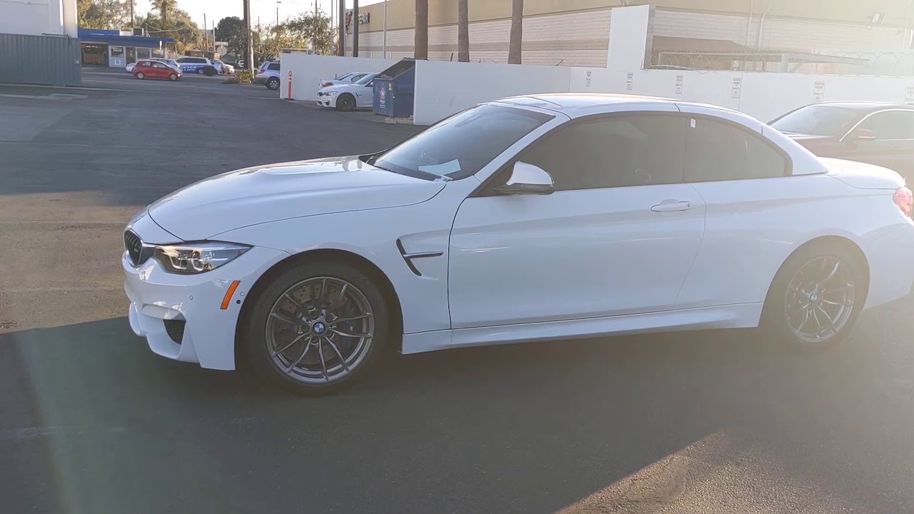 '19 BMW M4 convertible at Chapman BMW