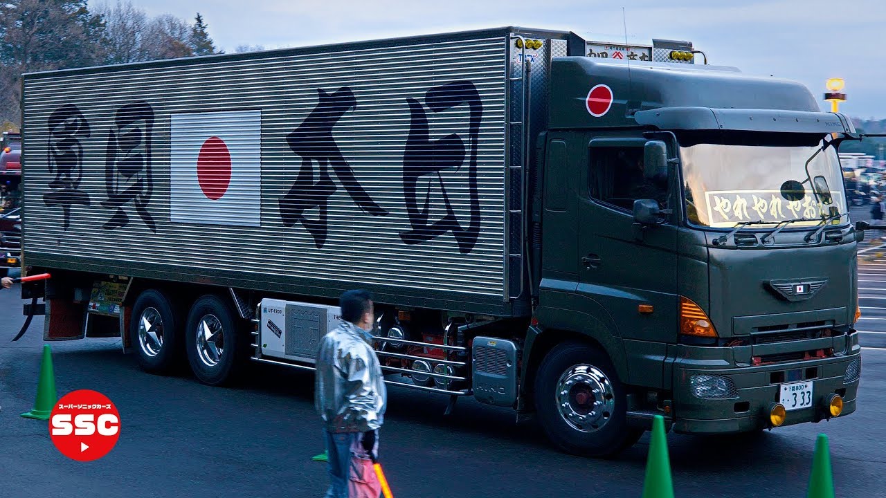 【デコトラ退場走行2️⃣】🚚💨アカツキ チャリティ撮影会 2020