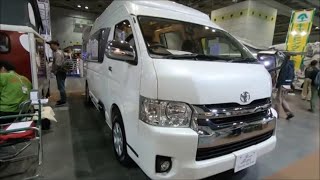 【大阪ｷｬﾝﾋﾟﾝｸﾞｶｰｼｮｰ 2019】トヨタ ハイエース（HIACE）SL スーパーハイルーフ特装車 シャングリラ（Shangri La）バンコンバージョンの紹介