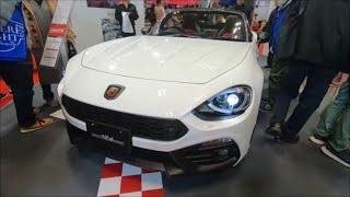 【大阪モーターショー 2019】ABARTH 124 spider（アバルト 124 スパイダー）レザーシート ナビゲーションパッケージ装着車の紹介