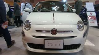 【大阪モーターショー 2019】FIAT 500 1.2 POP（フィアット チンクエチェント）の紹介