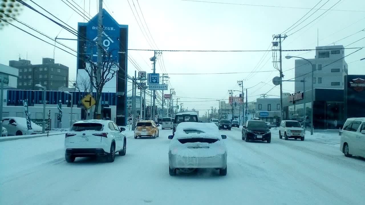 【車窓動画】北海道冬道ドライブ2019VID_20200105_141120