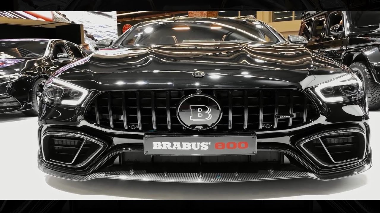 ブラバス（2020）800メルセデスAMG GT 63 S 内装と外装の詳細