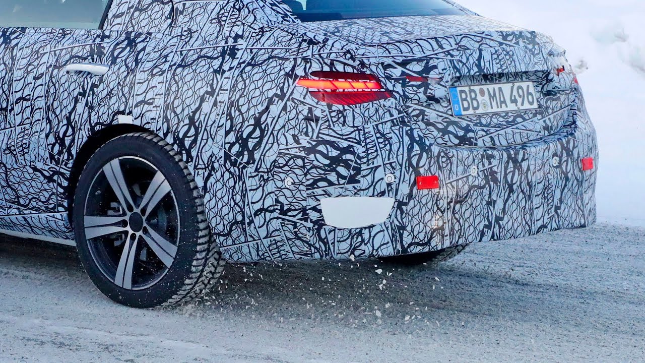 2021 Mercedes-Benz C-class w206 prototype in the winter tests