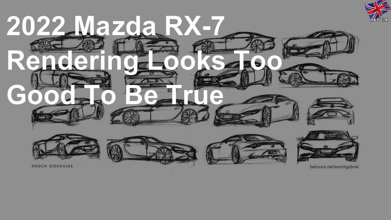 2022 Mazda RX-7 Rendering Looks Too Good To Be True