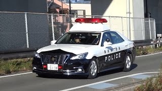 【緊急走行】静岡県警察清水警察署 210系クラウン無線警ら車