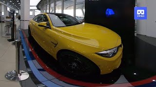 3D 180VR 4K Yellow BMW M4 Wonderful design Sport Car 2020