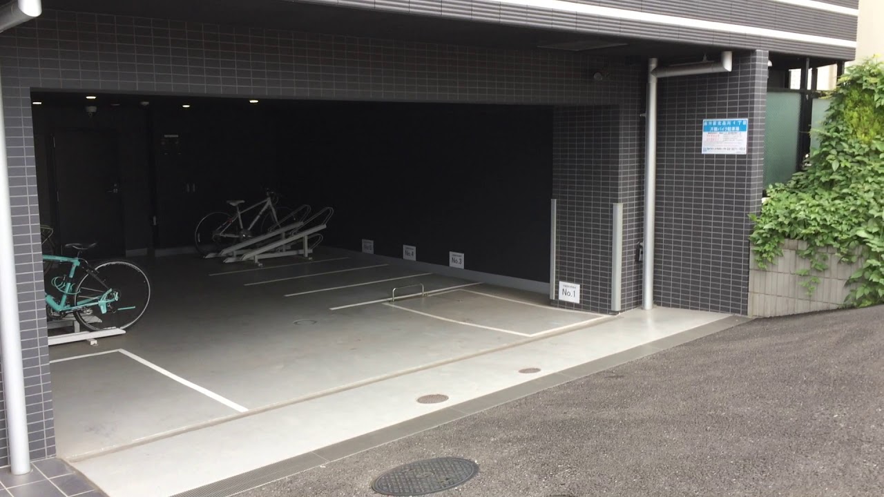 品川区北品川4丁目バイク駐車場