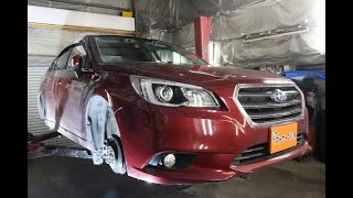 ノックスドール施工記録　札幌市Ｏ様　レガシィＢ4